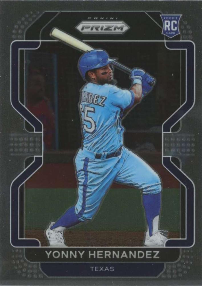 Yonny Hernandez #21 Texas Rangers | 2022 Panini Prizm