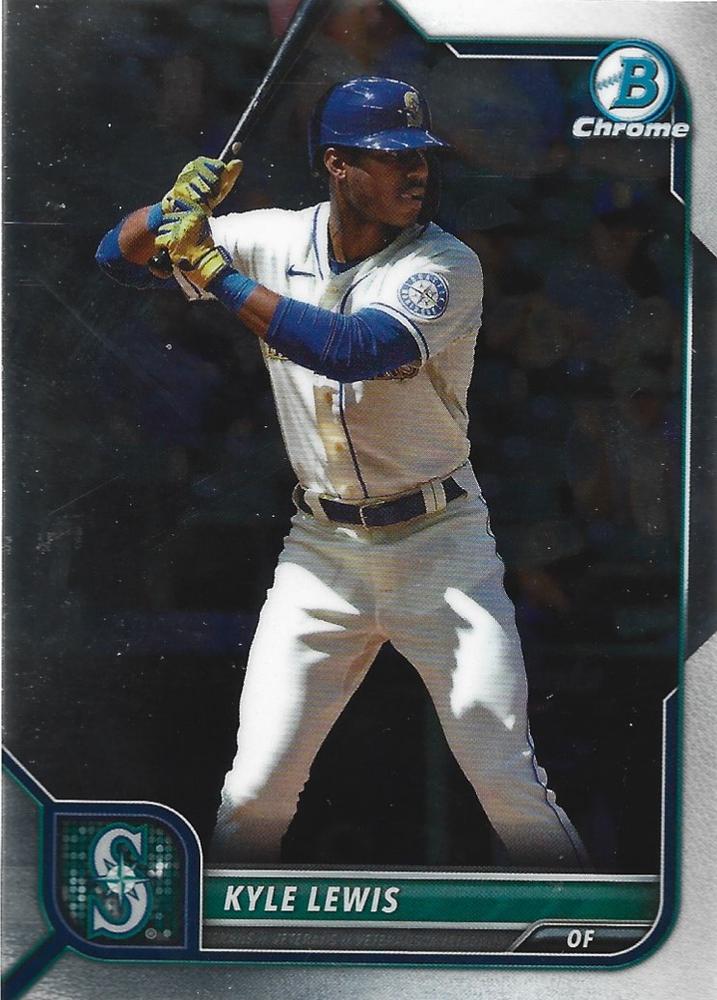 Kyle Lewis #21 Seattle Mariners | 2022 Bowman Chrome