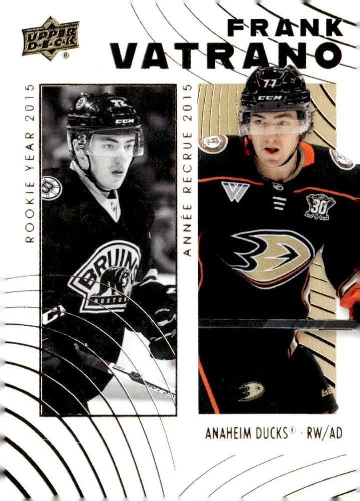 Frank Vatrano #21 Multi-Team | 2024-25 Upper Deck Tim Hortons Retrospective Rookies