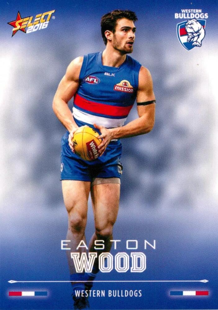 Easton Wood #220 Western Bulldogs | 2016 Select AFL Footy Stars