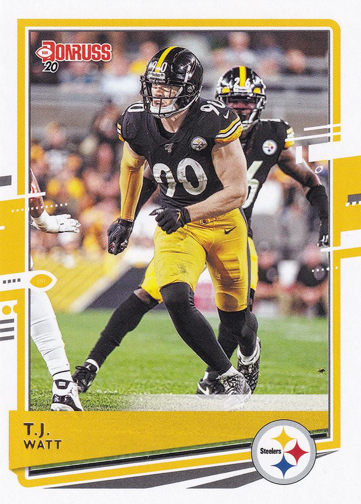 T.J. Watt #220 Pittsburgh Steelers | 2020 Panini Donruss | NFL Football