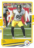 T.J. Watt #220 Pittsburgh Steelers (White jersey) | 2020 Panini Donruss | NFL Football