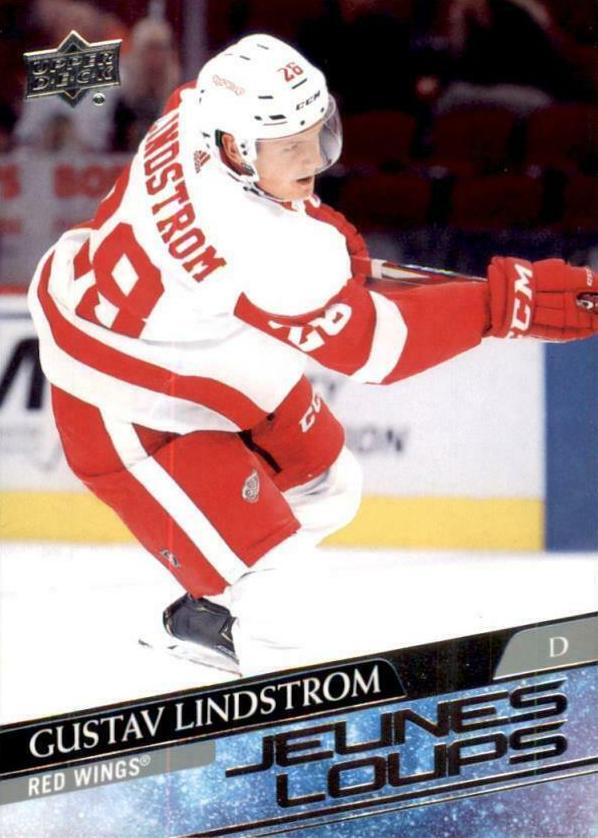 Gustav Lindstrom #220 Detroit Red Wings | 2020-21 Upper Deck