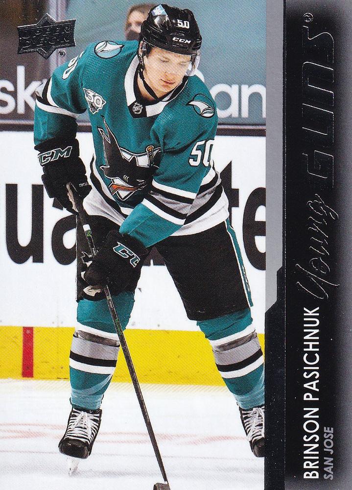 Brinson Pasichnuk #220 San Jose Sharks | 2021-22 Upper Deck