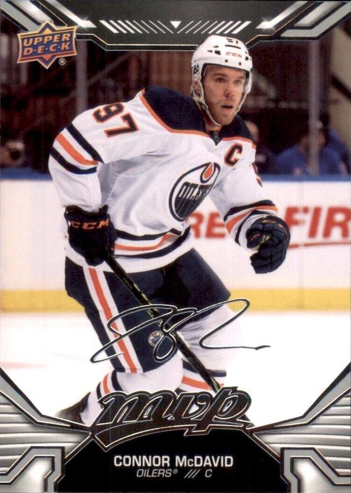 Connor McDavid #220 Edmonton Oilers | 2022-23 Upper Deck MVP Silver Script