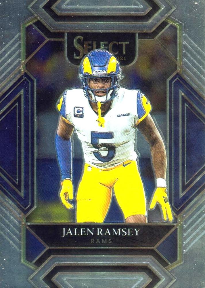 Jalen Ramsey #220 Los Angeles Rams | 2021 Panini Select |  | NFL Football
