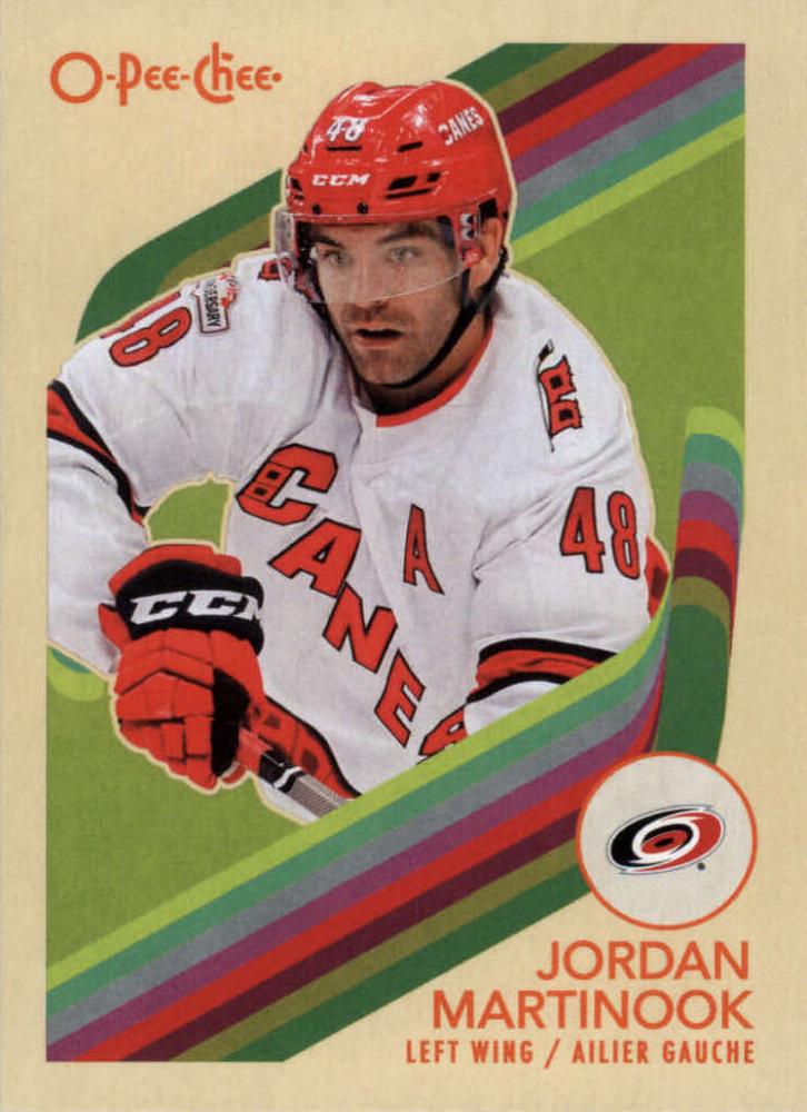 Jordan Martinook #220 Carolina Hurricanes | 2023-24 O-Pee-Chee Retro