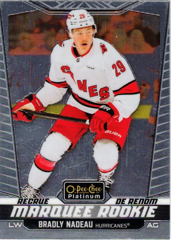 Bradly Nadeau #220 Carolina Hurricanes | 2024-25 O-Pee-Chee Platinum