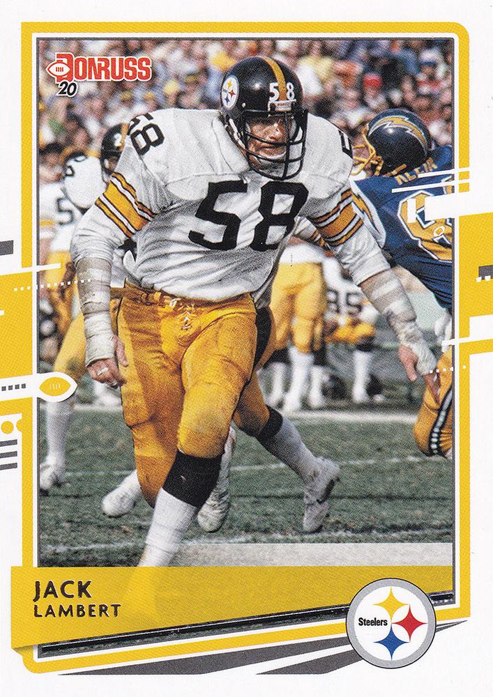 Jack Lambert #221 Pittsburgh Steelers | 2020 Panini Donruss | NFL Football