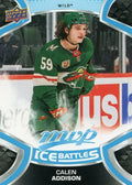 Calen Addison Rookie #221 Minnesota Wild | 2021-22 Upper Deck MVP Ice Battles
