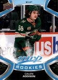 Calen Addison Rookie #221 Minnesota Wild | 2021-22 Upper Deck MVP