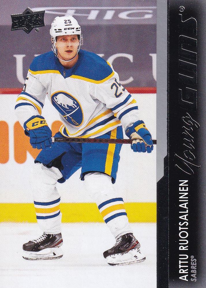 Arttu Ruotsalainen #221 Buffalo Sabres | 2021-22 Upper Deck