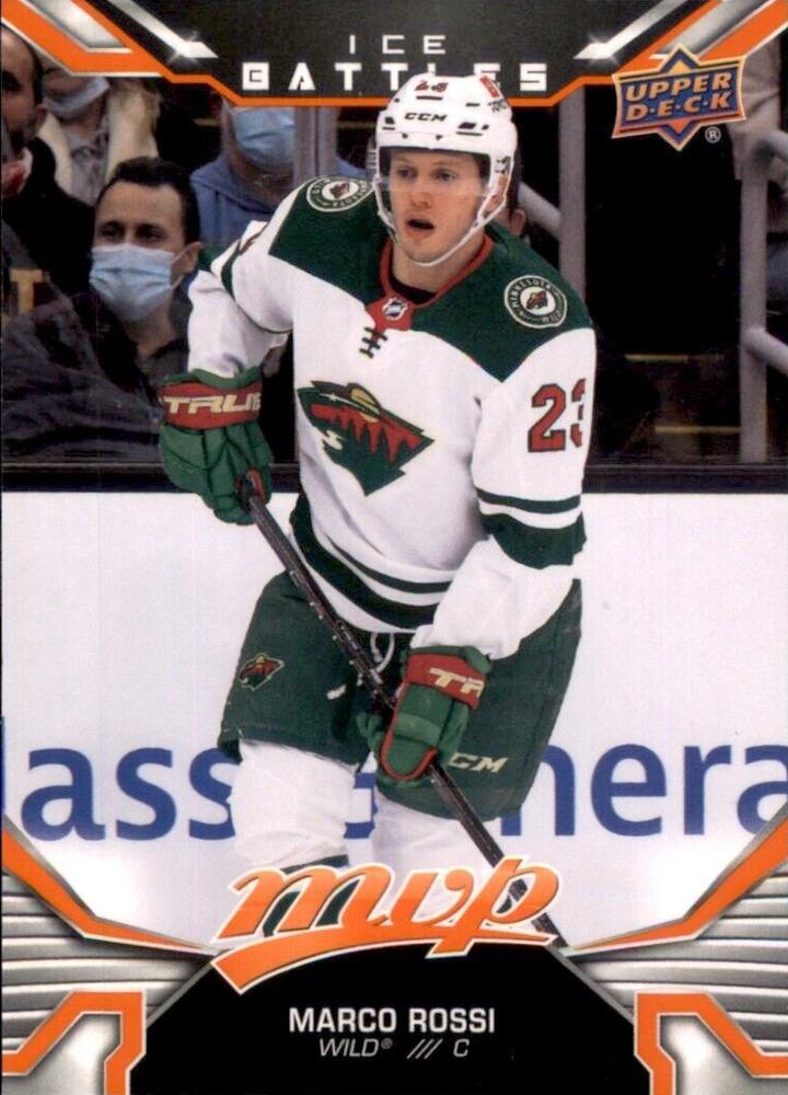Marco Rossi Rookie #221 Minnesota Wild | 2022-23 Upper Deck MVP Ice Battles