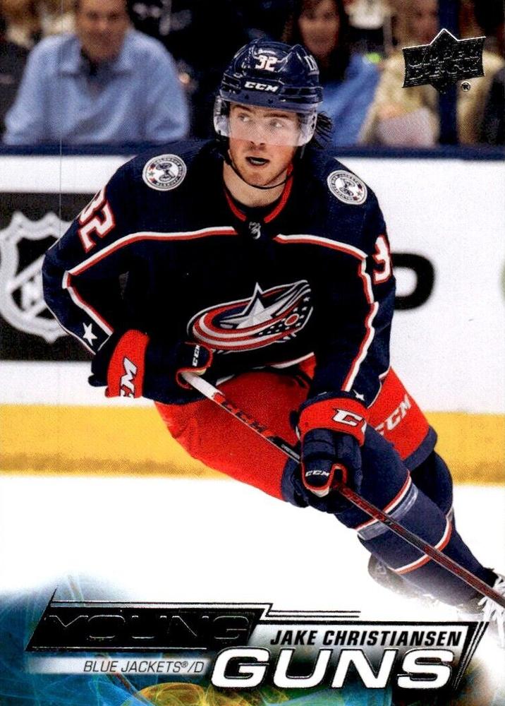 Jake Christiansen #221 Columbus Blue Jackets | 2022-23 Upper Deck