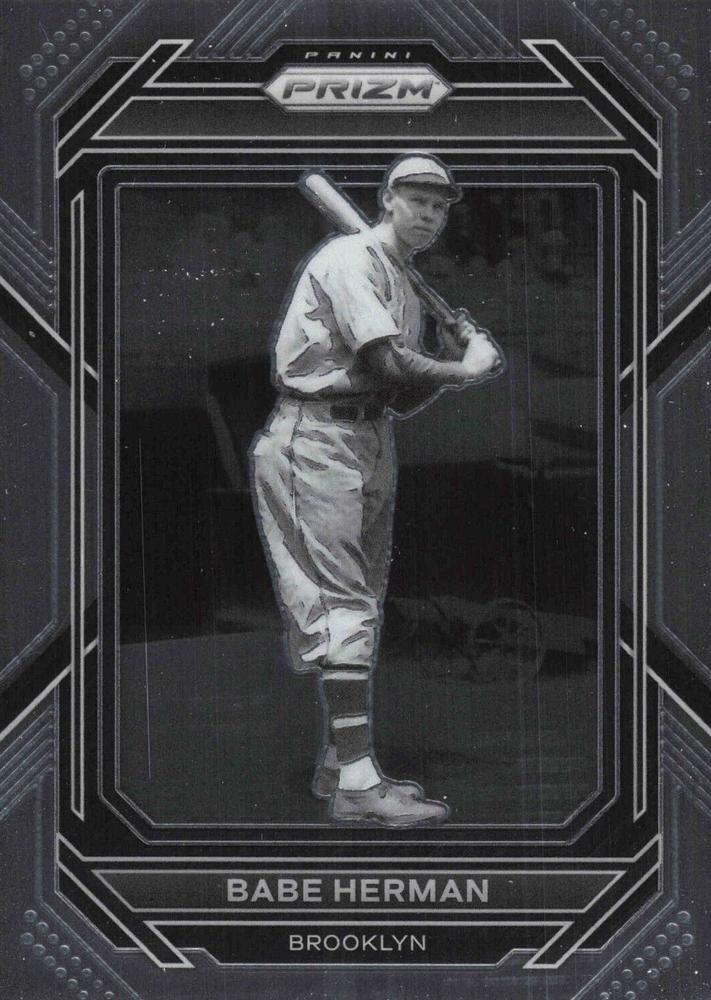 Babe Herman #221 Brooklyn Robins | 2023 Panini Prizm