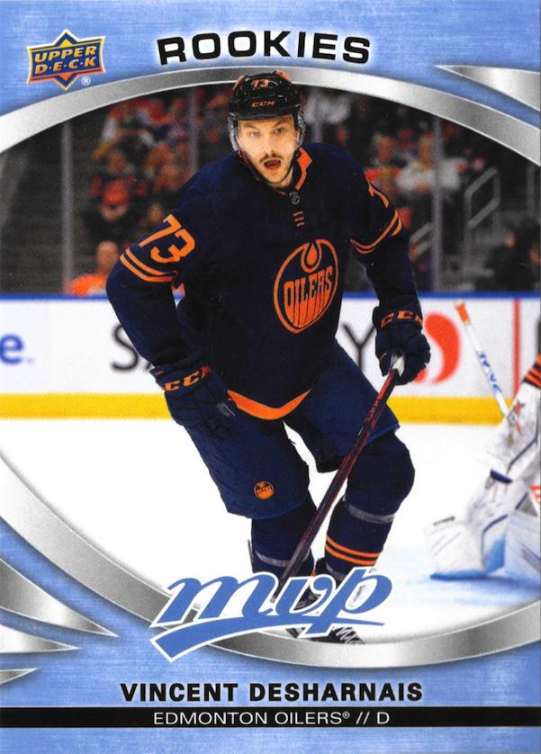 Vincent Desharnais Rookie #221 Edmonton Oilers | 2023-24 Upper Deck MVP