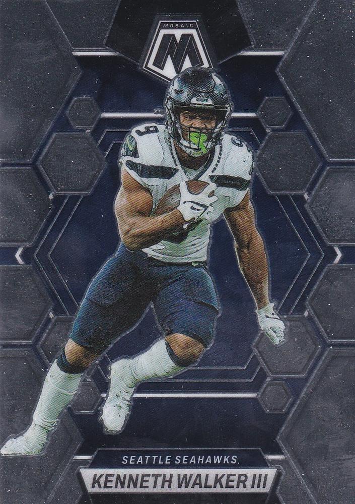 Kenneth Walker III #221 Seattle Seahawks | 2023 Panini Mosaic | NFL Football