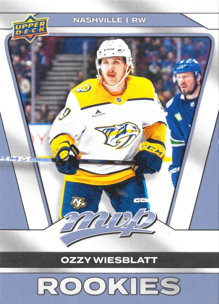 Ozzy Wiesblatt #221 Nashville Predators | 2025-26 Upper Deck MVP
