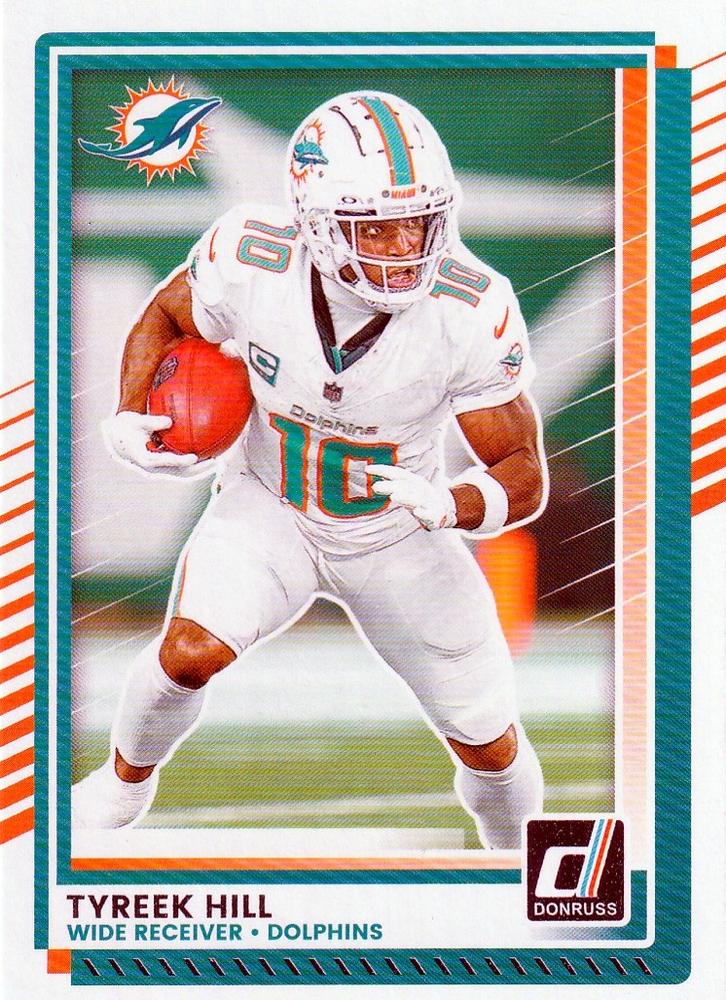 Tyreek Hill #221 Miami Dolphins | 2025 Donruss | NFL Football