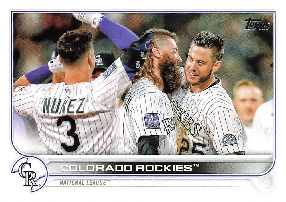 Colorado Rockies #222 Colorado Rockies | 2022 Topps