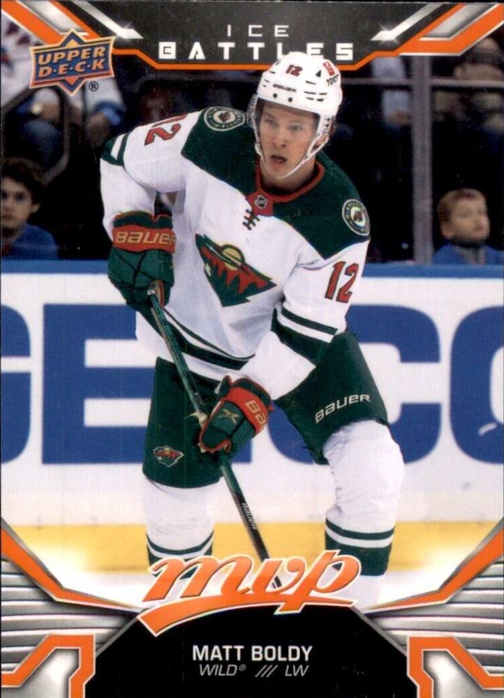 Matt Boldy Rookie #222 Minnesota Wild | 2022-23 Upper Deck MVP Ice Battles