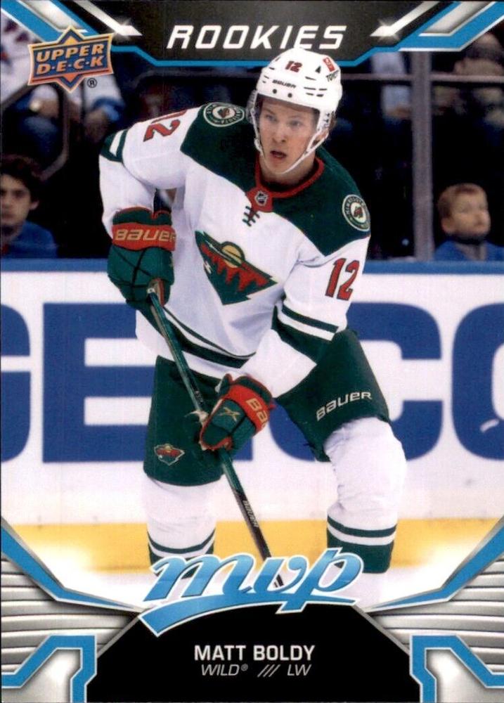 Matt Boldy Rookie #222 Minnesota Wild | 2022-23 Upper Deck MVP