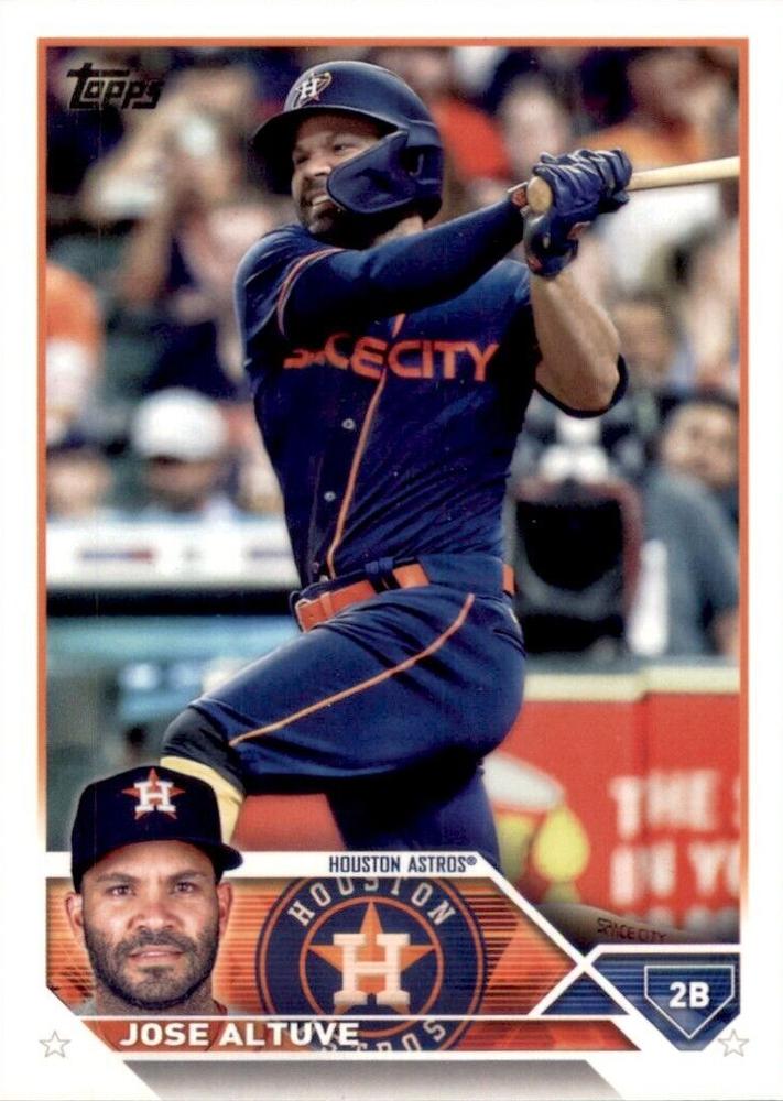 Jose Altuve #222 Houston Astros | 2023 Topps