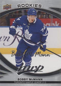 Bobby McMann Rookie #222 Toronto Maple Leafs | 2023-24 Upper Deck MVP Silver Script