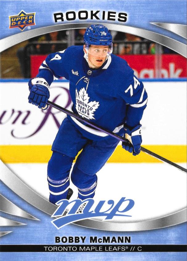 Bobby McMann Rookie #222 Toronto Maple Leafs | 2023-24 Upper Deck MVP