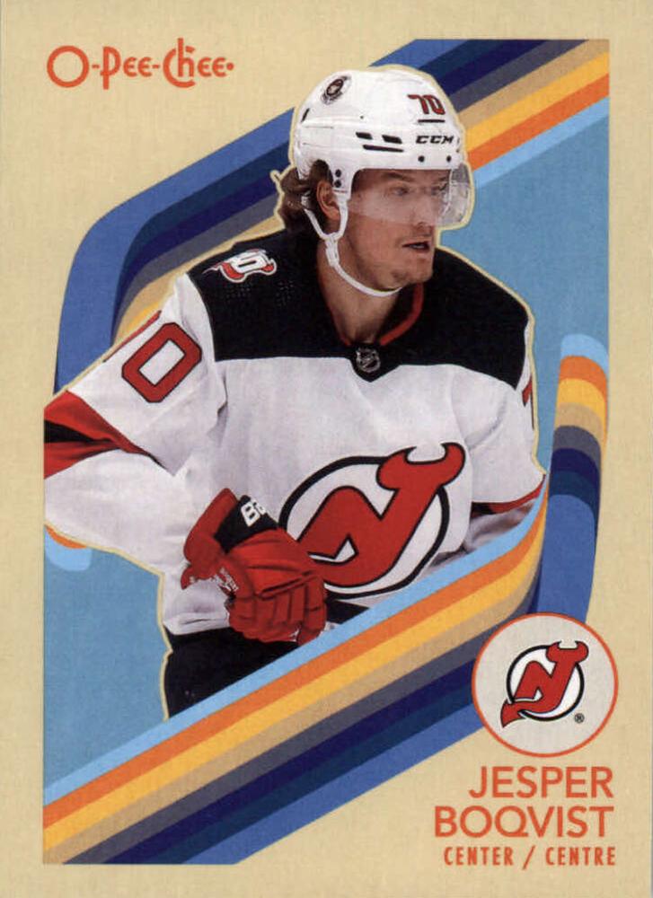 Jesper Boqvist #222 New Jersey Devils | 2023-24 O-Pee-Chee Retro