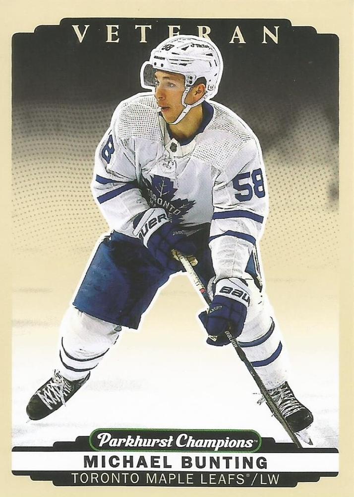 Michael Bunting #222 Toronto Maple Leafs | 2022-23 Parkhurst Champions