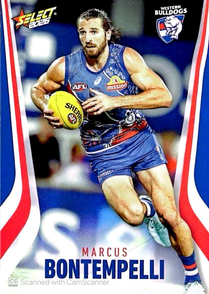Marcus Bontempelli #222 Western Bulldogs | 2026 Select AFL Footy Stars