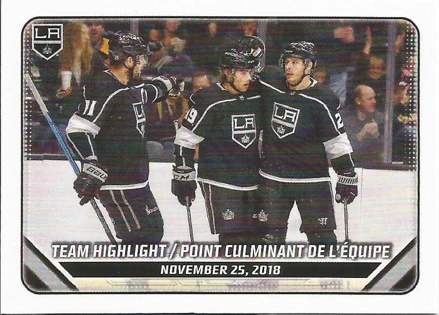 2018/19 Team Highlight #223 | 2019-20 Topps NHL Sticker Collection