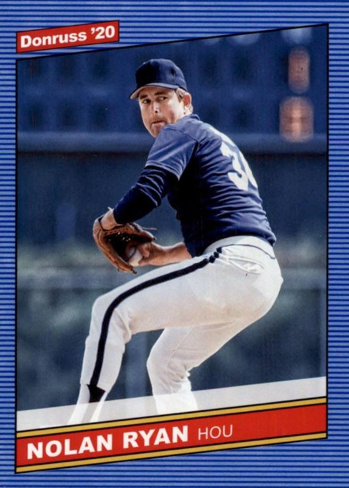 Nolan Ryan #223 Houston Astros | 2020 Donruss