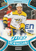 Jeremy Davies Rookie #223 Nashville Predators | 2021-22 Upper Deck MVP Ice Battles