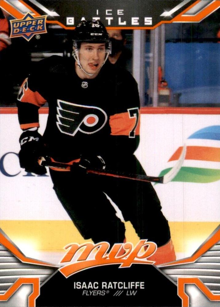 Isaac Ratcliffe Rookie #223 Philadelphia Flyers | 2022-23 Upper Deck MVP Ice Battles