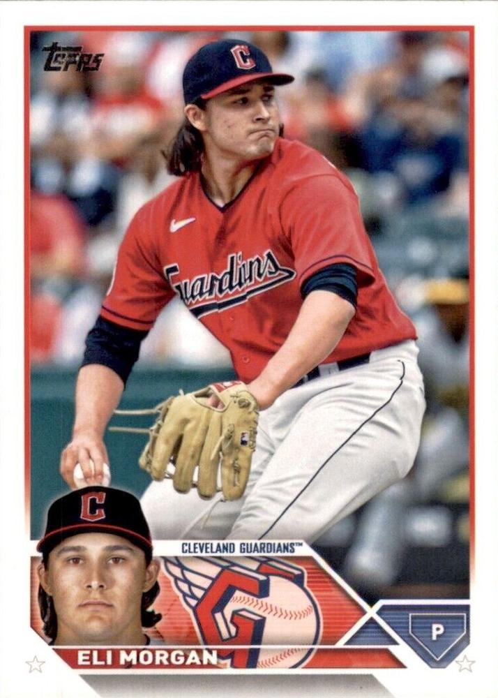 Eli Morgan #223 Cleveland Guardians | 2023 Topps