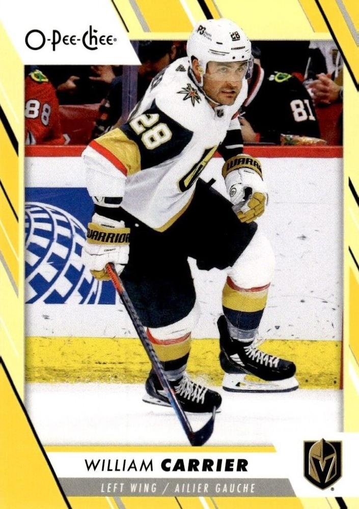 William Carrier #223 Vegas Golden Knights | 2023-24 O-Pee-Chee Yellow Border