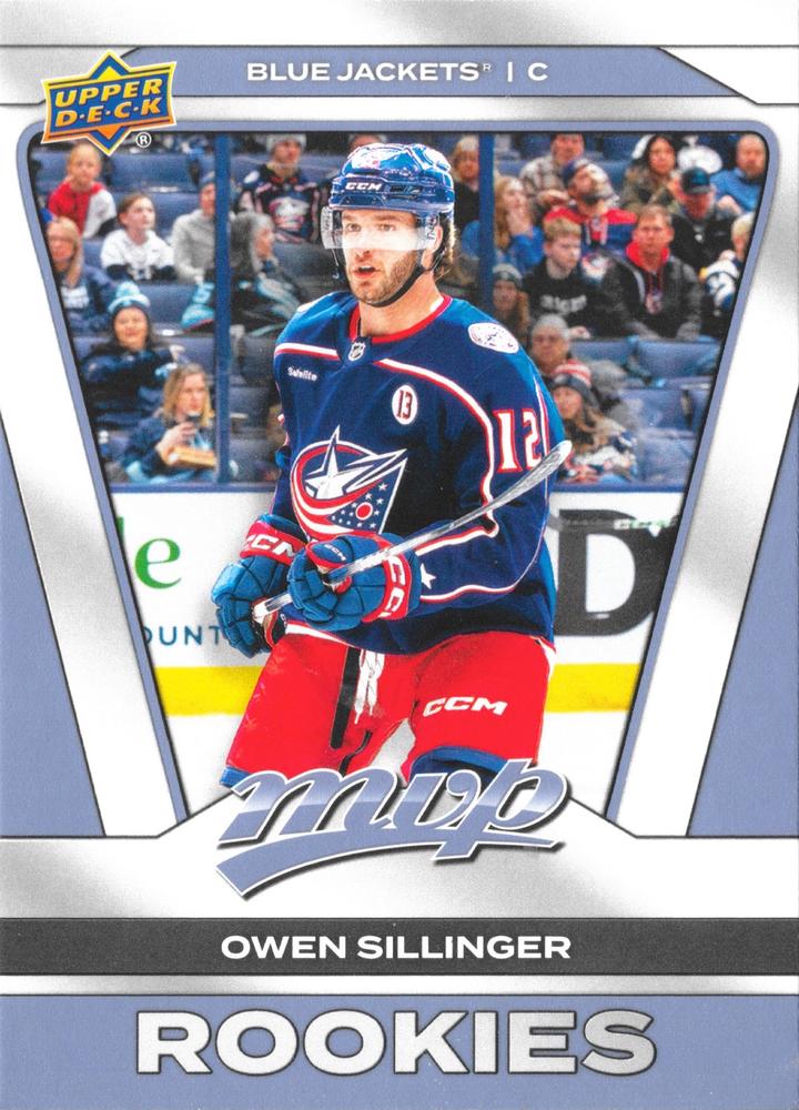 Owen Sillinger #223 Columbus Blue Jackets | 2025-26 Upper Deck MVP