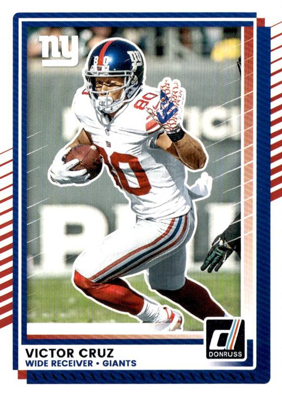 Victor Cruz #223 New York Giants | 2025 Donruss | NFL Football