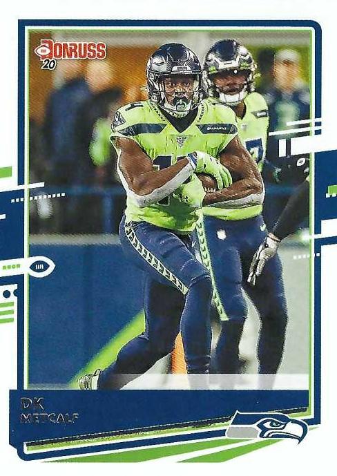 DK Metcalf #224 Seattle Seahawks (Green jersey) | 2020 Panini Donruss | NFL Football