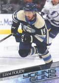 Liam Foudy #224 Columbus Blue Jackets | 2020-21 Upper Deck