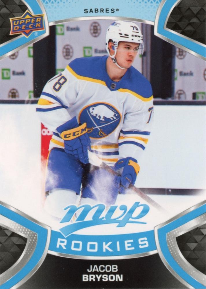 Jacob Bryson Rookie #224 Buffalo Sabres | 2021-22 Upper Deck MVP