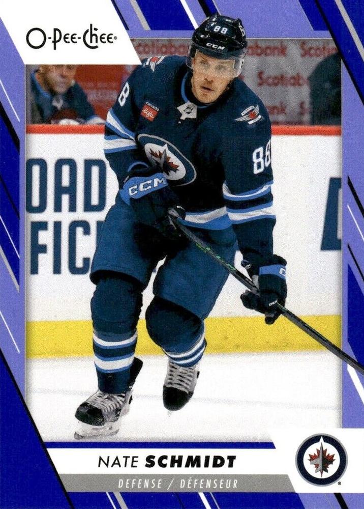 Nate Schmidt #224 Winnipeg Jets | 2023-24 O-Pee-Chee Blue Border