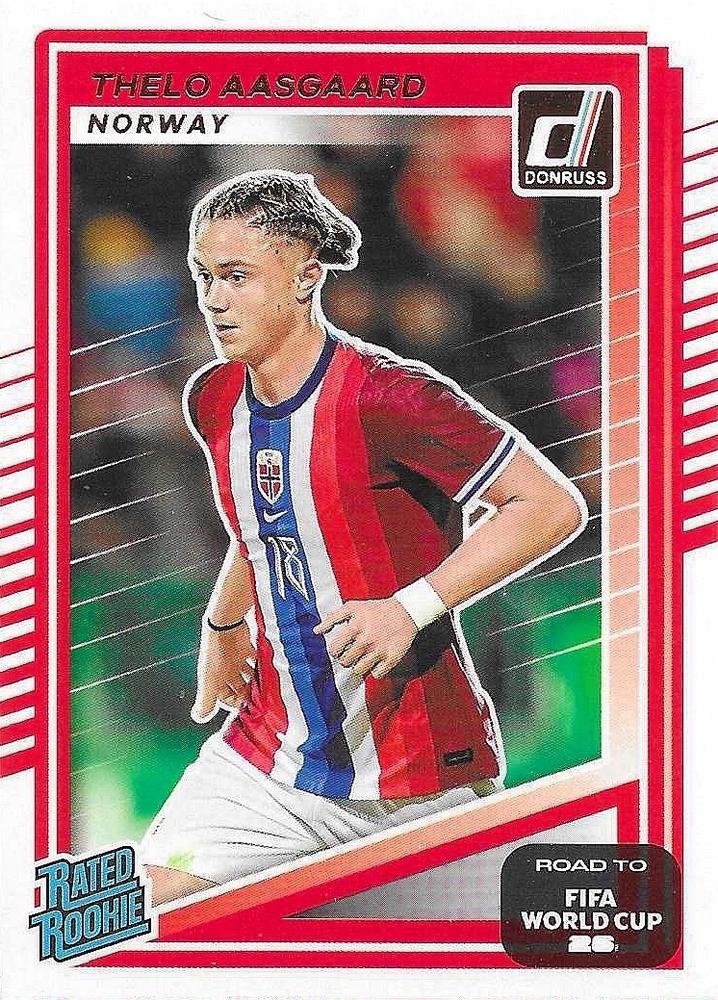 Thelo Aasgaard #224 Norway | 2025-26 Donruss Road to FIFA World Cup