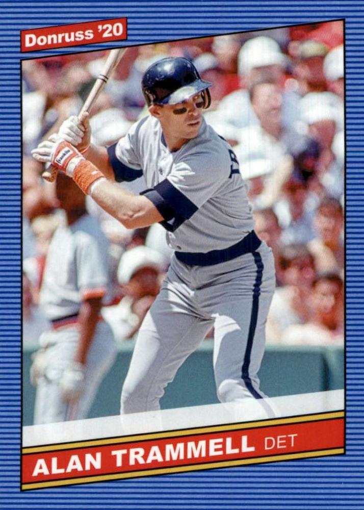 Alan Trammell #225 Detroit Tigers | 2020 Donruss