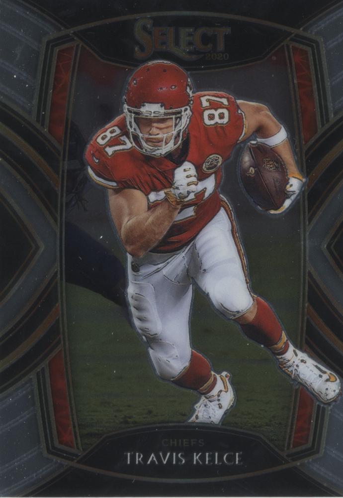 Travis Kelce #225 Kansas City Chiefs | 2020 Panini Select |  | NFL Football