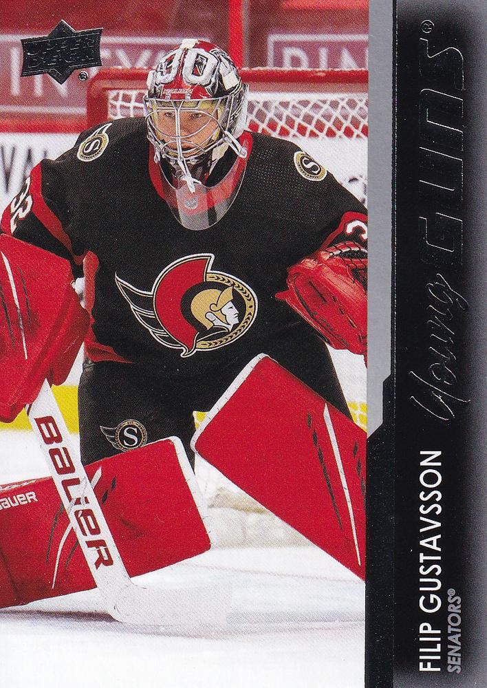 Filip Gustavsson #225 Ottawa Senators | 2021-22 Upper Deck
