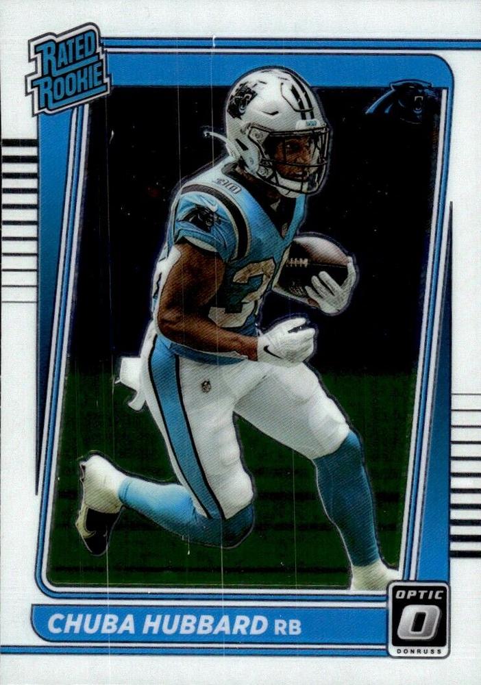 Chuba Hubbard #225 Carolina Panthers | 2021 Donruss Optic | NFL Football