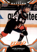Jacob Perreault Rookie #225 Anaheim Ducks | 2022-23 Upper Deck MVP Ice Battles